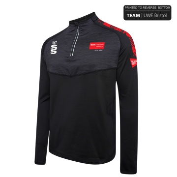 UWE Students - 1/4 Zip Dual Performance Top - Unisex Fit