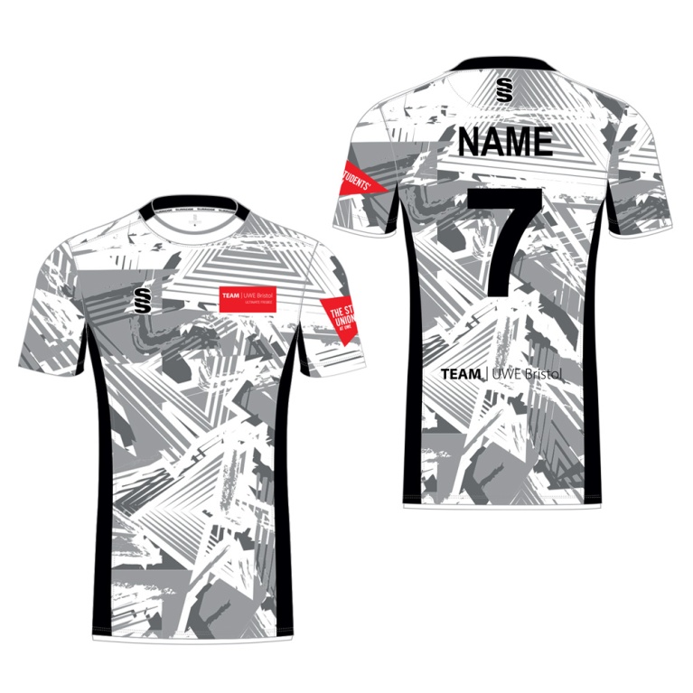 University of West England – Ultimate Frisbee Short Sleeved Shirt - Away – Men's Fit