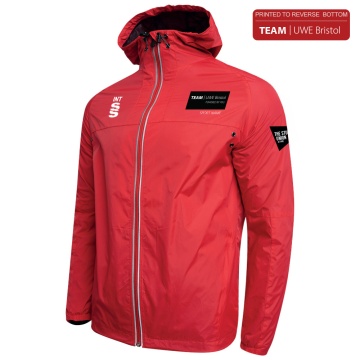 UWE Students - Dual Full Zip Training Jacket - Red - Unisex Fit
