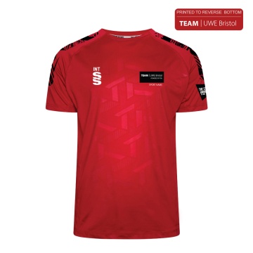 UWE Students - Impact T-Shirt - Red - Unisex Fit