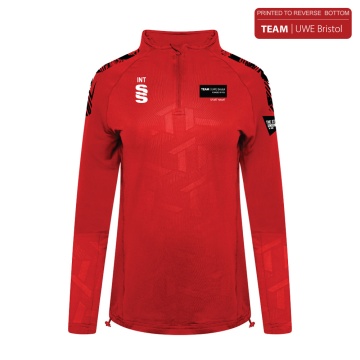 UWE Students - Impact 1/4 Zip Performance Top - Women's Fit